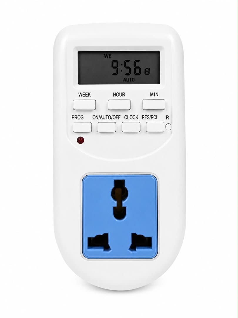 Manual timer socket